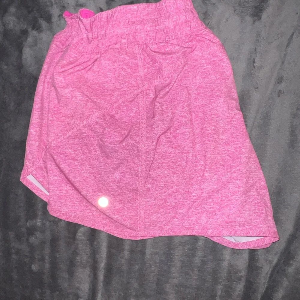 Women's Pink Athletic Shorts - Picture 2 of 2